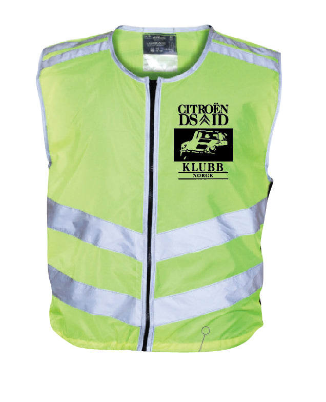 Refleksvest med DS ID logo