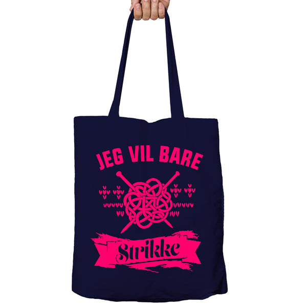 Jeg Vil Bare Strikke Tote-Bag