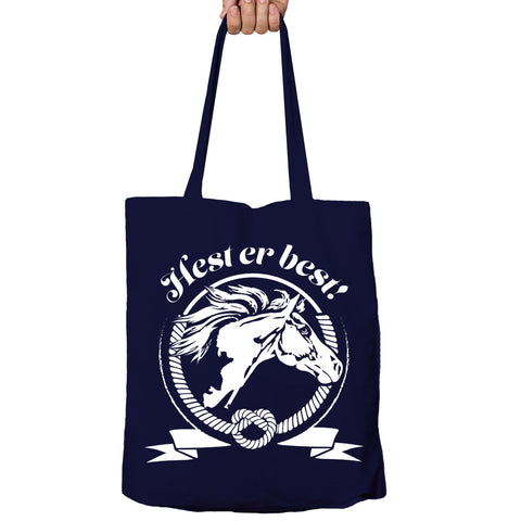 Hest Er Best Tote-bag