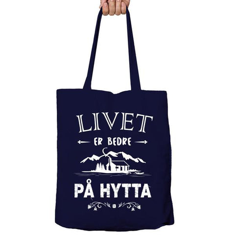 Livet Er Bedre På Hytta Tote-Bag