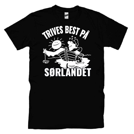 Trives Best På Sørlandet T-skjorte