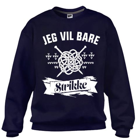 Jeg Vil Bare Strikke Genser