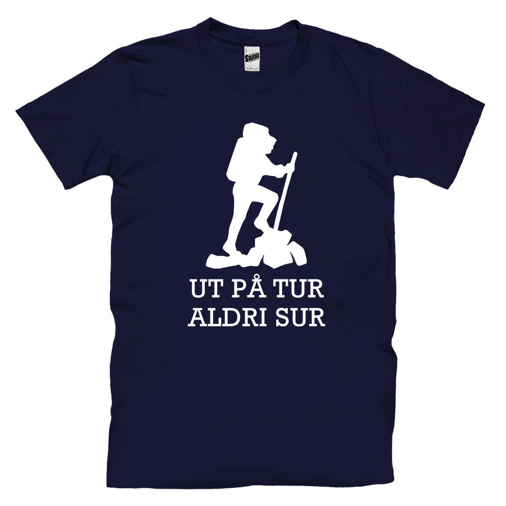 Ut På Tur - Aldri Sur T-skjorte