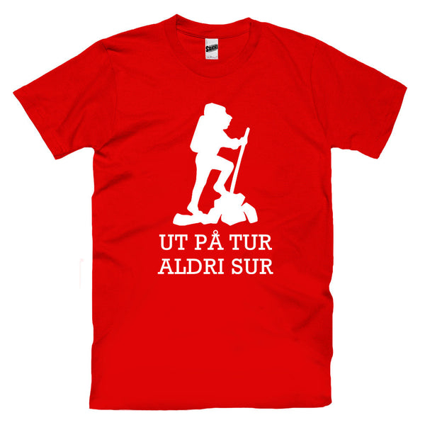 Ut På Tur - Aldri Sur T-skjorte
